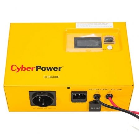 Cyberpower CPS600E Inversor de Corriente 600VA/420W Schuko Cyberpower CPS600E Inversor de Corriente 600VA/420W Schuko